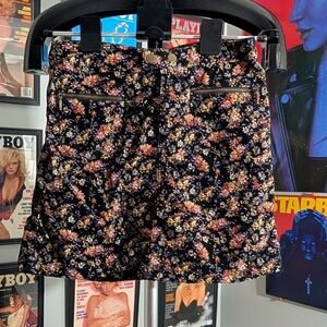 Mossimo Supply Co. Floral Patterned Skirt